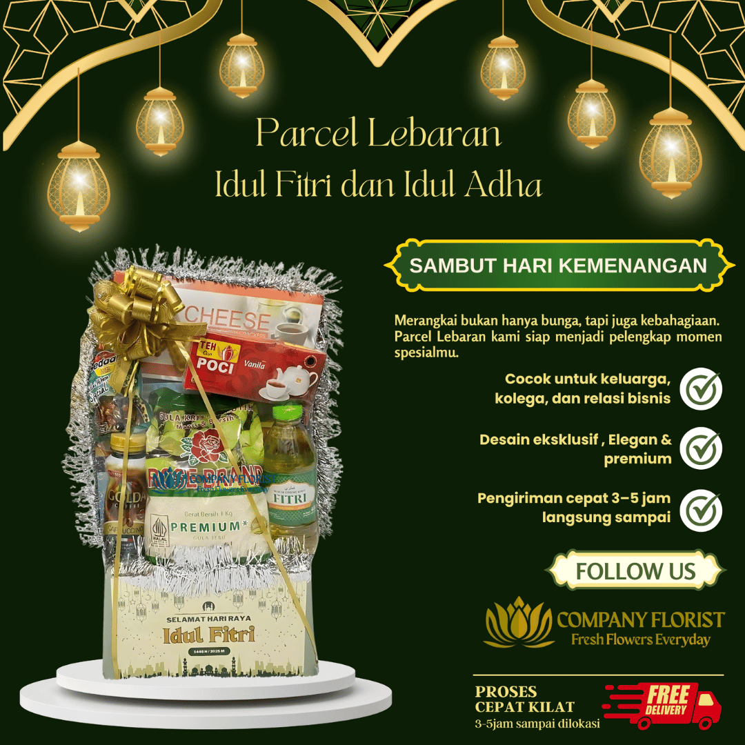 Parcel Snack Lebaran Premium untuk Corporate Gift